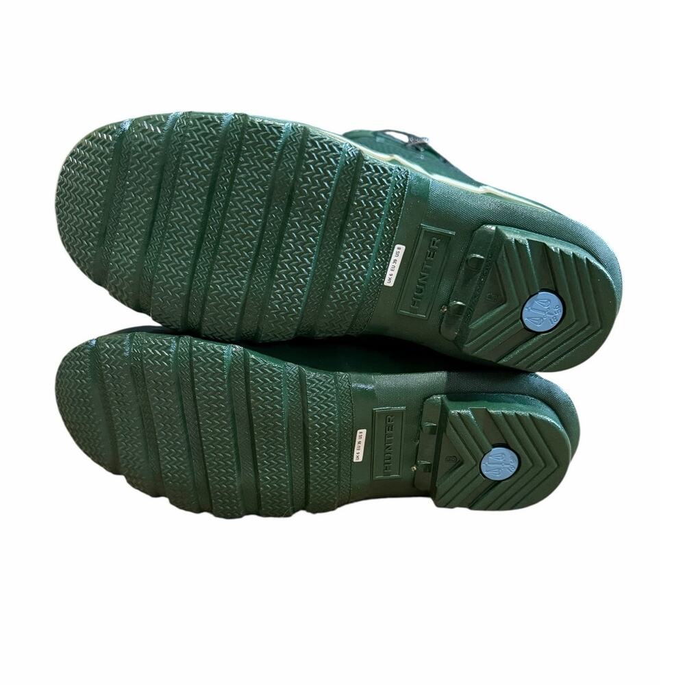 Hunter NEW US Size 8 Original Tall Gloss Womens Rain Boots RARE Hunter Green NIB - Picture 7 of 10